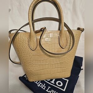 POLO RALPH LAUREN Croc 2Way Bag Limited Edition Iconic Design